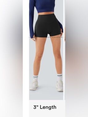 Halara UltraSculpt™ High Waisted Scrunch Butt Lifting Tummy Control Shorts Black